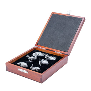Royal Selangor Woodland Place Card Holder Set