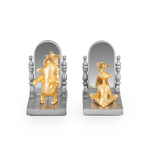 Royal Selangor Winnie The Pooh 100th Anniversary Limited Edition Gild Pooh & Tigger Bookend Pair