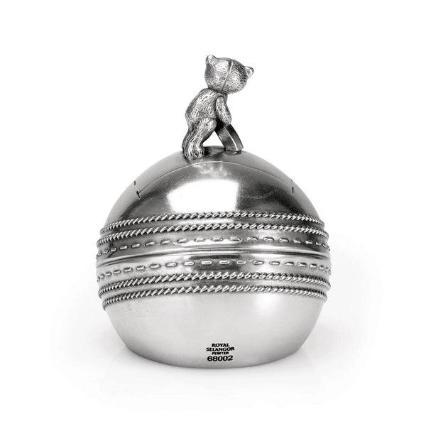 Load image into Gallery viewer, Royal Selangor Teddy Bears' Picnic Sports Day Cricket Coin Box
