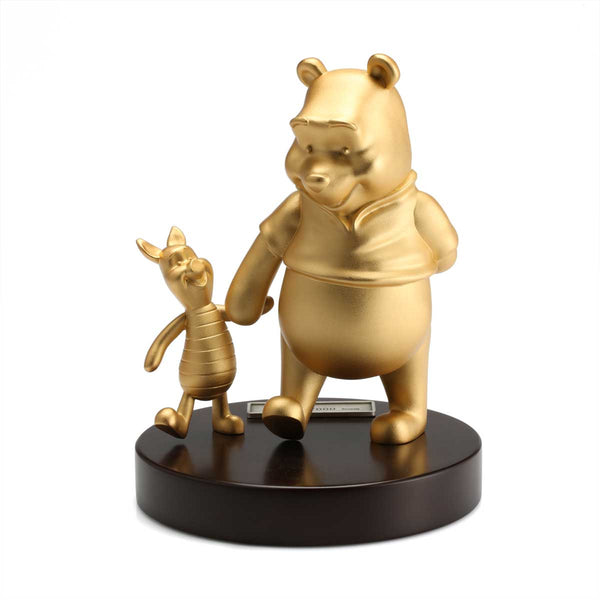 Load image into Gallery viewer, Royal Selangor Limited Edition Gilt Pooh &amp; Piglet Figurine

