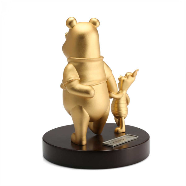 Load image into Gallery viewer, Royal Selangor Limited Edition Gilt Pooh &amp; Piglet Figurine
