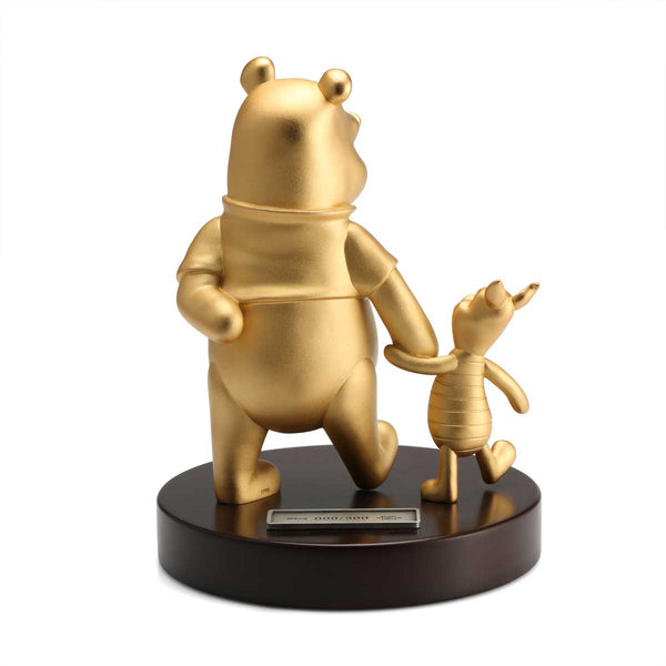 Load image into Gallery viewer, Royal Selangor Limited Edition Gilt Pooh &amp; Piglet Figurine
