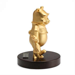 Royal Selangor Limited Edition Gilt Pooh & Piglet Figurine