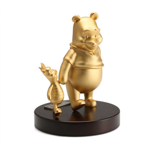 Royal Selangor Limited Edition Gilt Pooh & Piglet Figurine