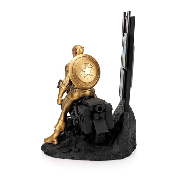 Load image into Gallery viewer, Royal Selangor Limited Edition Origins Gilt Captain America
