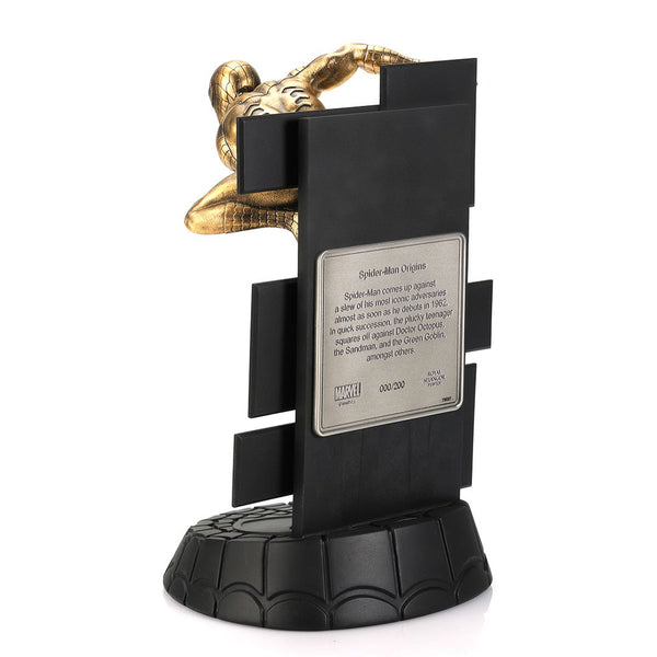 Load image into Gallery viewer, Royal Selangor Limited Edition Origins Gilt Spider-Man
