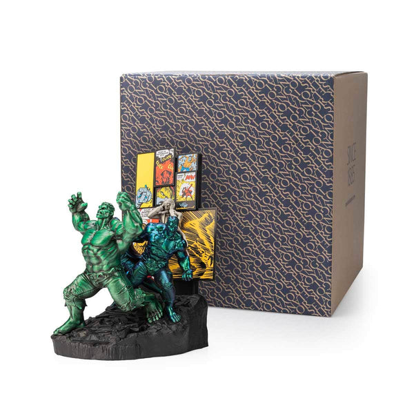 Load image into Gallery viewer, Royal Selangor Limited Edition Gamma Green Incredible Hulk Origins Figurine
