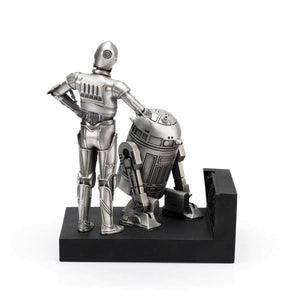 Royal Selangor C-3Po And R2-D2 Endor Figurine