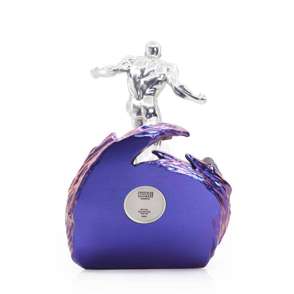 Load image into Gallery viewer, Royal Selangor Limited Edition Silver Surfer Wormhole Figurine
