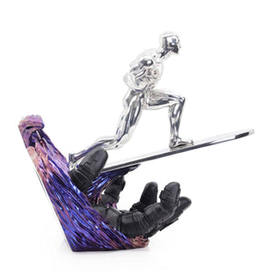 Royal Selangor Limited Edition Silver Surfer Wormhole Figurine