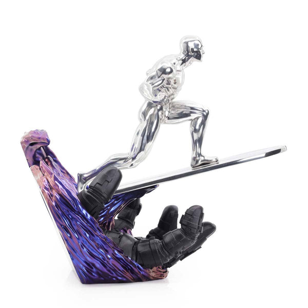 Load image into Gallery viewer, Royal Selangor Limited Edition Silver Surfer Wormhole Figurine

