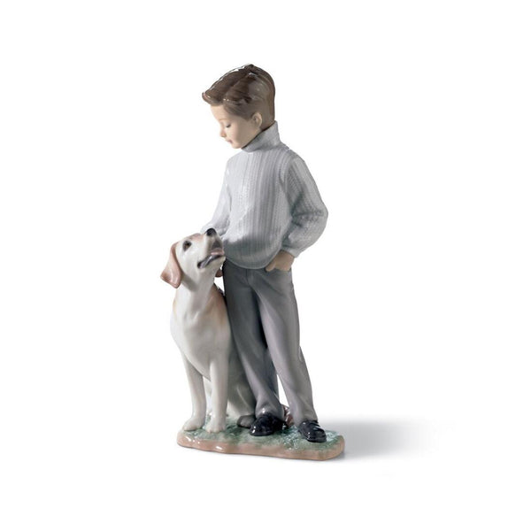Load image into Gallery viewer, Lladro My Loyal Friend Dog Figurine
