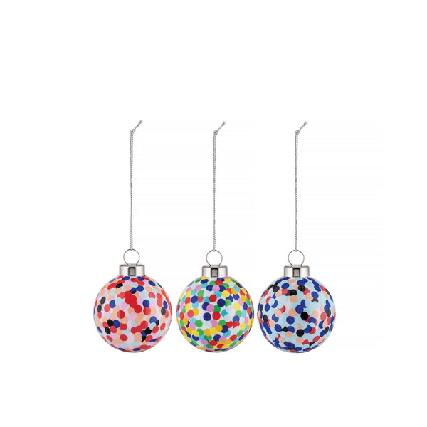 Load image into Gallery viewer, Alessi Proust Set Of 3 Christmas Baubles
