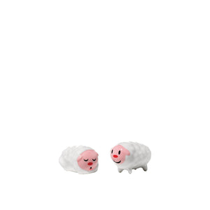Alessi Tiny little sheep Set Of 2 Figurines