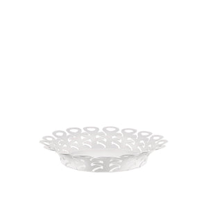 Alessi Vimini Large Basket, White, 25 cm (9 in)