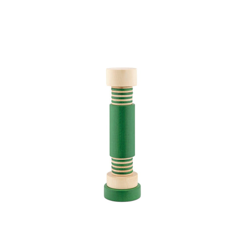 Alessi Wood Pepper Mill - Green
