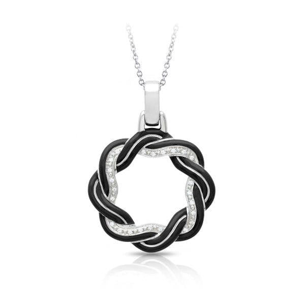 Belle Etoile Coronata Pendant - Black