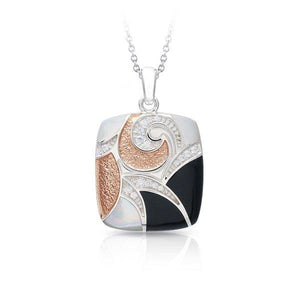 Belle Etoile Moon River Pendant - Gold