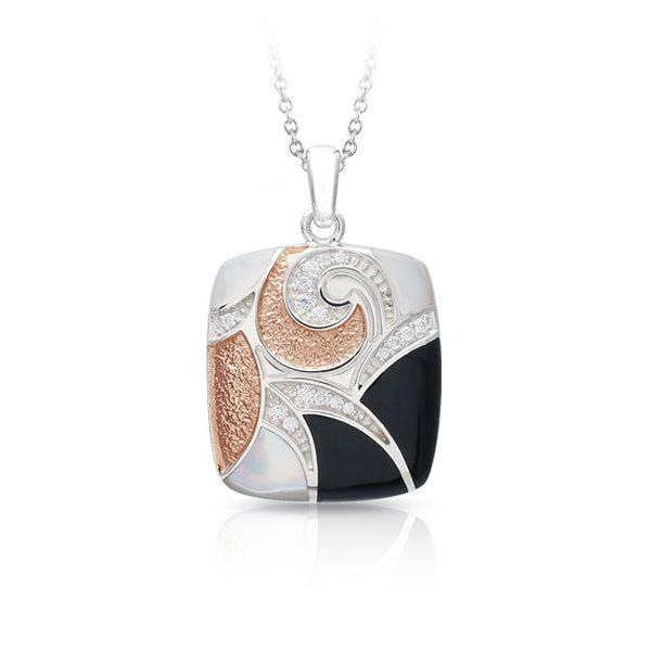 Belle Etoile Moon River Pendant - Gold