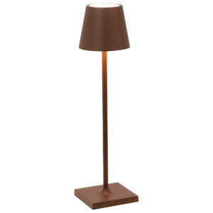Zafferano Poldina Pro Micro Table Lamp - Rust
