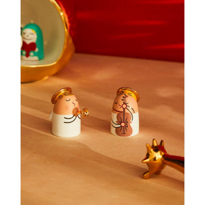 Alessi Angels Band - Set #1 - Set Of 2 Figurines
