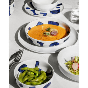 Alessi Itsumo Yunoki Ware Soup Bowls, Set of 4