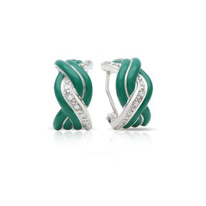 Belle Etoile Coronata Earrings - Green