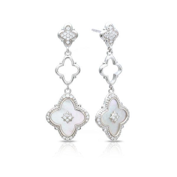 Belle Etoile Avalon Earrings - White