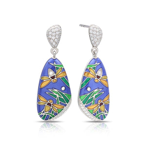 Belle Etoile Fireflies Earrings - Blue & Multi Color