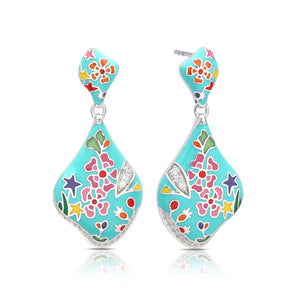 Belle Etoile Primrose Earrings - Aquamarine