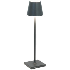 Zafferano Poldina Pro Micro Table Lamp - Dark Grey