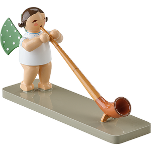 Wendt & Kuhn Angel with Alpine Horn Figurine