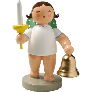 Wendt & Kuhn Angel with Bell and Candle Figurine