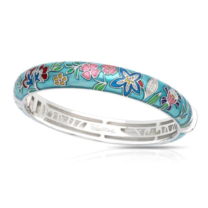 Belle Etoile Fleurette Bangle - Blue & Multi Color