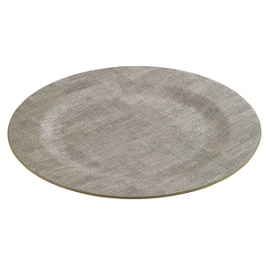 Bodrum Linens Luster Charger Plates
