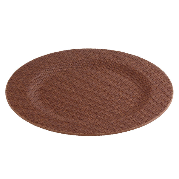 Load image into Gallery viewer, Bodrum Linens Wicker Charger Plates
