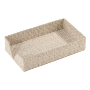Bodrum Linens Wicker Bath Accessories - Cream