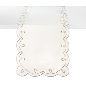 Bodrum Linens Ribbon Twirl - Tablecloths & Runners