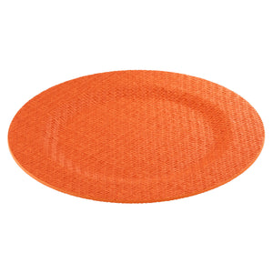 Bodrum Linens Wicker Charger Plates