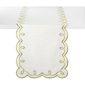 Bodrum Linens Ribbon Twirl - Tablecloths & Runners