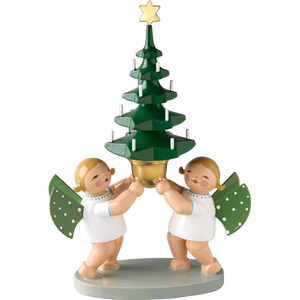 Wendt & Kuhn Pair of Angels with Tree Figurine