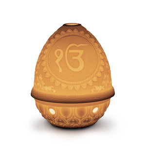 Lladro Ik Onkar Lithophane - Votive