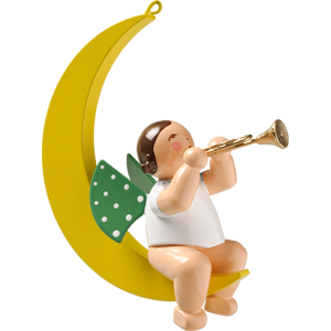 Wendt & Kuhn Angel with Trumpet, in Moon