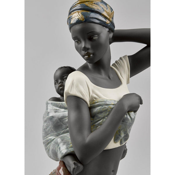 Load image into Gallery viewer, Lladro African Bond Mother Figurine
