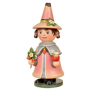 Hubrig Volkskunst Gnome Elf - Strawberry - Smoker