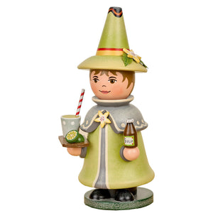 Hubrig Volkskunst Gnome Elf - Lime - Smoker