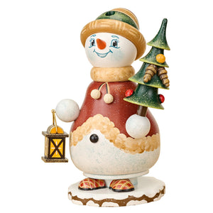 Hubrig Volkskunst Gnome - Snowy Christmas - Smoker