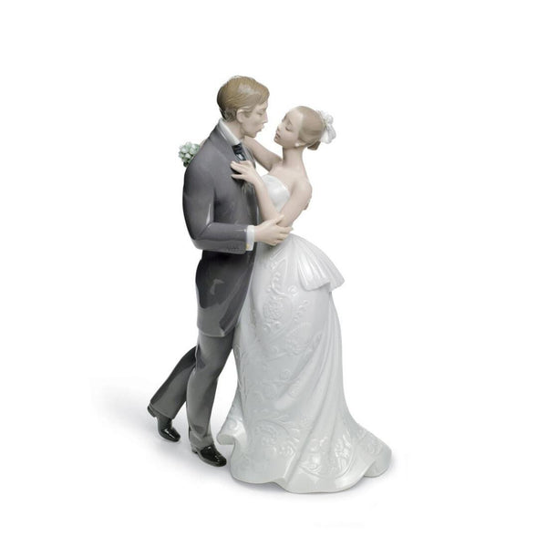Load image into Gallery viewer, Lladro Lovers' Waltz Couple Figurine
