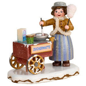 Hubrig Volkskunst Cotton Candy Stand 8cm Figurine