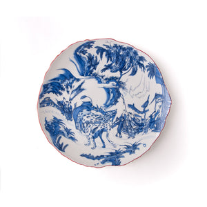 Seletti Classics on Acid - Blue Chinoiserie - Dinner Plate